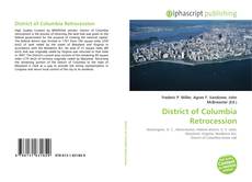 Couverture de District of Columbia Retrocession