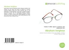 Couverture de Abraham Verghese