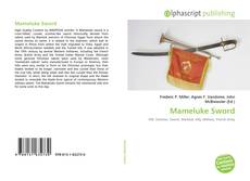 Capa do livro de Mameluke Sword 