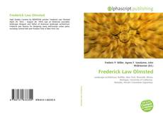 Frederick Law Olmsted的封面