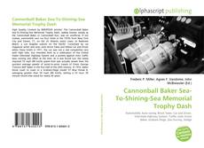 Cannonball Baker Sea-To-Shining-Sea Memorial Trophy Dash的封面