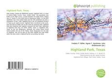 Highland Park, Texas的封面