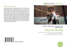 Borítókép a  Chris von der Ahe - hoz