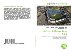 Bookcover of History of Albany, New York