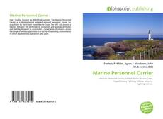 Bookcover of Marine Personnel Carrier