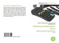 Bookcover of Théorème de d'Alembert-Gauss