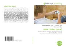 MDK (Video Game)的封面