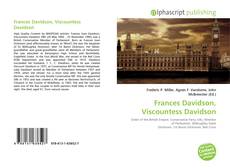 Borítókép a  Frances Davidson, Viscountess Davidson - hoz
