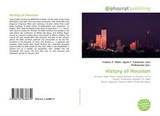 Copertina di History of Houston
