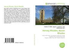 Hervey Rhodes, Baron Rhodes kitap kapağı