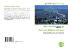 Bookcover of General Belgrano Bridge