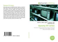 Bookcover of Dynasty (TV series)