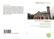 Anthony Rota的封面