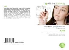 Bookcover of GNU