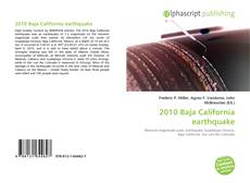 Обложка 2010 Baja California earthquake