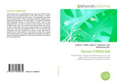 Couverture de Ferrari F2003-GA