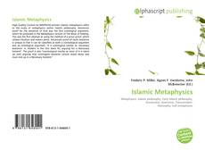 Couverture de Islamic Metaphysics