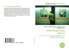 Portada del libro de Croix-Rouge (Paris Métro)