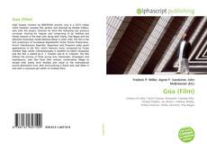 Portada del libro de Goa (Film)