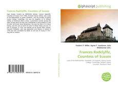 Buchcover von Frances Radclyffe, Countess of Sussex