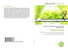 Buchcover von Goya Awards