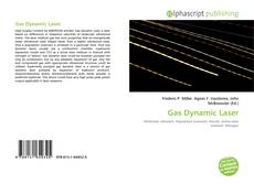 Bookcover of Gas Dynamic Laser