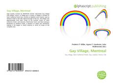 Bookcover of Gay Village, Montreal