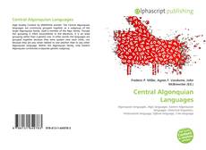 Bookcover of Central Algonquian Languages