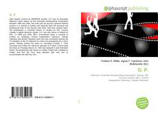 Capa do livro de G. P. 