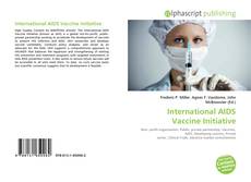 Bookcover of International AIDS Vaccine Initiative