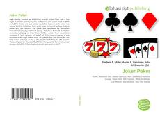 Bookcover of Joker Poker