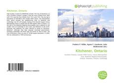 Bookcover of Kitchener, Ontario