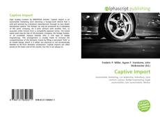 Bookcover of Captive Import