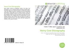 Borítókép a  Henry Cow Discography - hoz