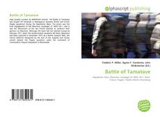 Borítókép a  Battle of Tamatave - hoz
