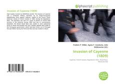 Borítókép a  Invasion of Cayenne (1809) - hoz