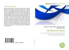 Borítókép a  3D Monster Maze - hoz