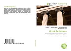 Couverture de Greek Resistance