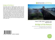 Bridge of No Return的封面