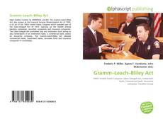 Bookcover of Gramm–Leach–Bliley Act