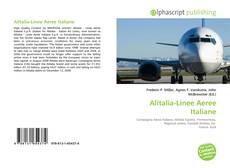 Buchcover von Alitalia-Linee Aeree Italiane