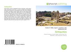 Buchcover von Antiquities