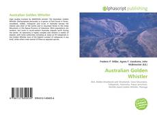 Bookcover of Australian Golden Whistler