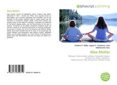 Bookcover of Max Müller