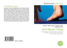 Buchcover von 2010 Olympic Village