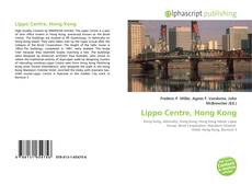 Buchcover von Lippo Centre, Hong Kong