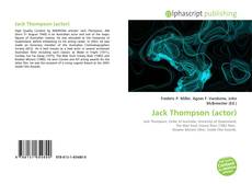 Bookcover of Jack Thompson (actor)