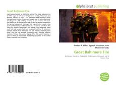 Buchcover von Great Baltimore Fire
