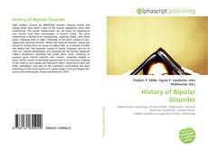 Buchcover von History of Bipolar Disorder