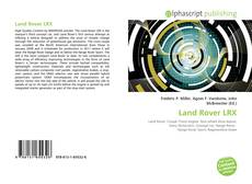 Buchcover von Land Rover LRX